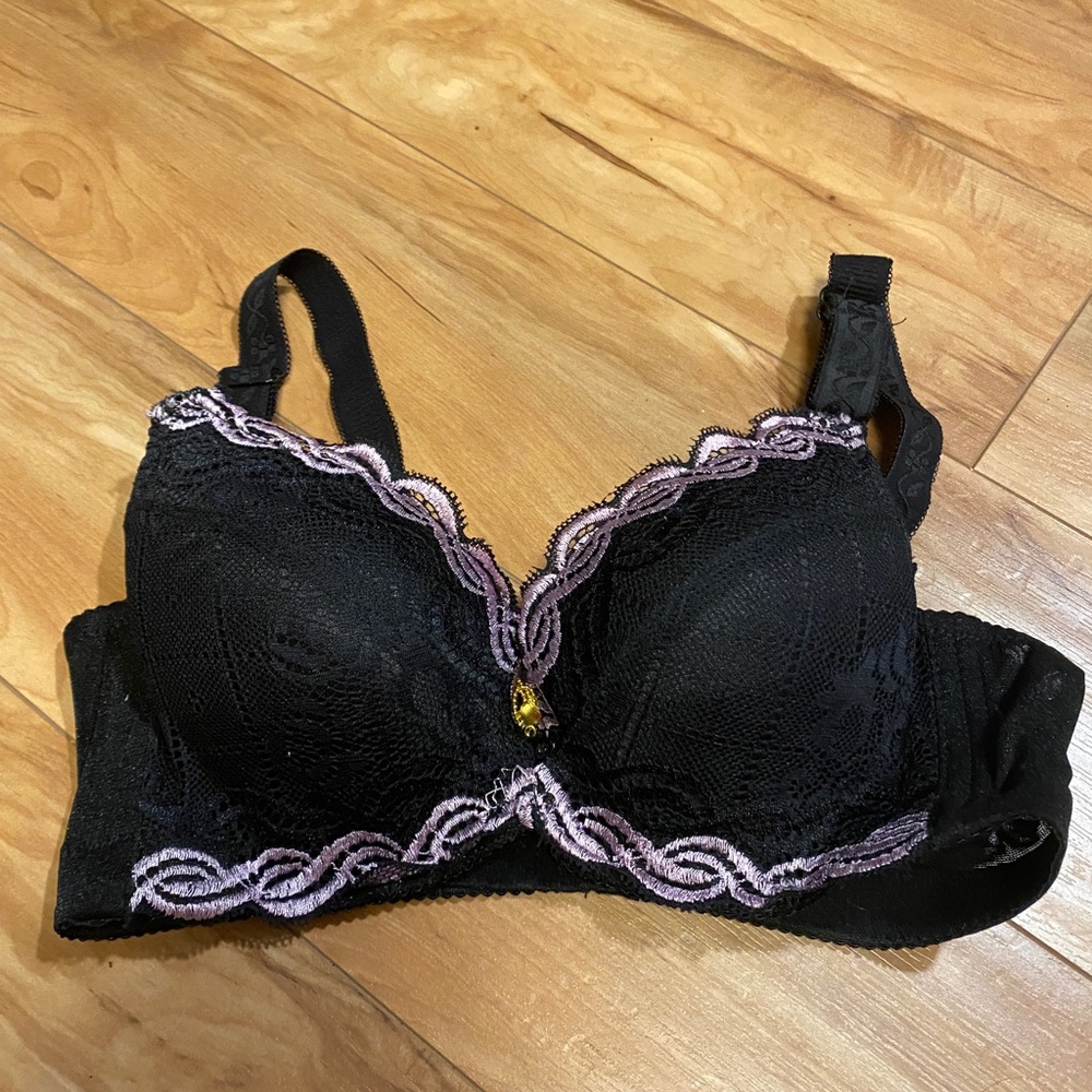 Black Lace EXTRA Push Up Bra